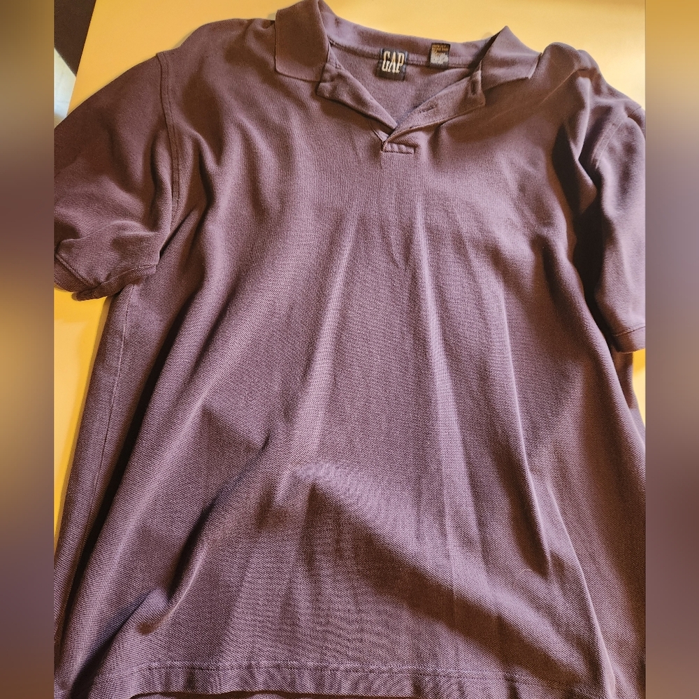 Mens GAP Navy Blue Polo Shirt